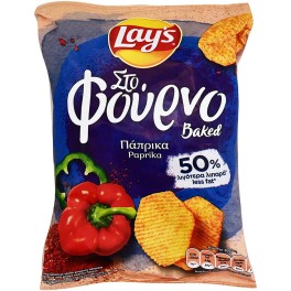 LAYS ΣΤΟ ΦΟΥΡΝΟ ΠΑΤΑΤΑΚΙΑ ΜΕ ΠΑΠΡΙΚΑ 105gr LAYS ΣΤΟ ΦΟΥΡΝΟ ΠΑΤΑΤΑΚΙΑ ΜΕ ΠΑΠΡΙΚΑ 105gr