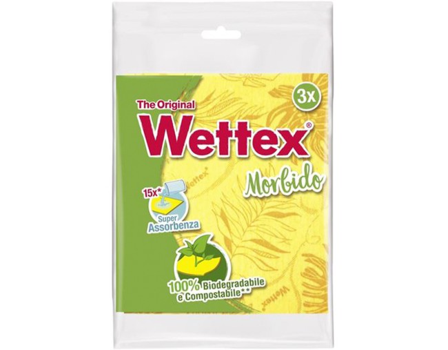 WETTEX ΣΟΥΗΔΙΑΣ ΥΓΡΗ ΣΠΟΓΓΟΠΕΤΣΕΤΑ 3τμχ