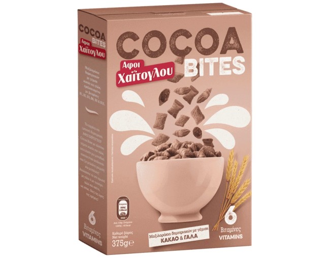 ΧΑΙΤΟΓΛΟΥ COCOA BITES  375gr