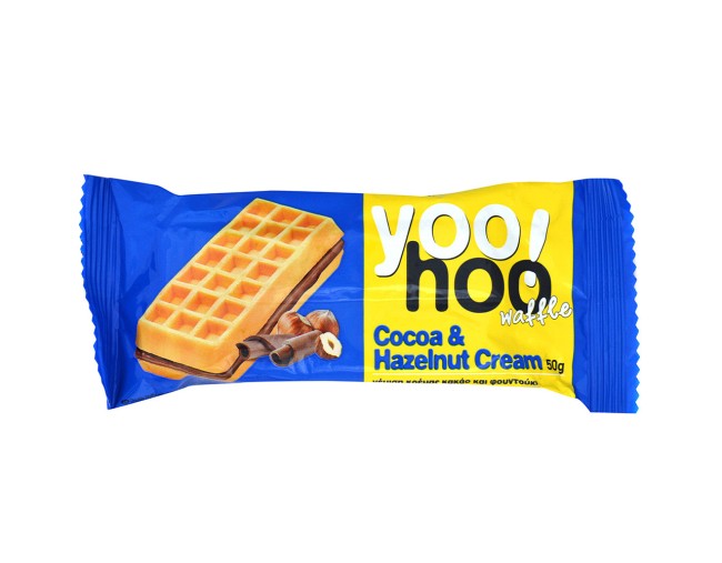 YOOHOO ΒΑΦΛΑ ΚΑΚΑΟ ΦΟΥΝΤΟΥΚΙ 50gr
