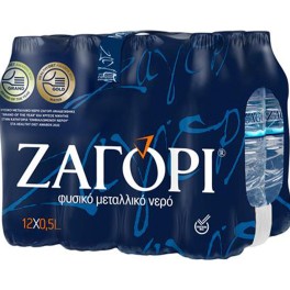 ΖΑΓΟΡΙ ΦΥΣΙΚΟ ΜΕΤΑΛΛΙΚΟ ΝΕΡΟ 12x500ml