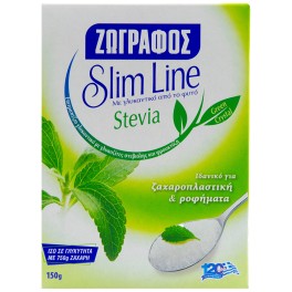 ΖΩΓΡΑΦΟΣ SLIM LINE STEVIA 150gr