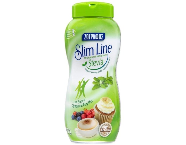 ΖΩΓΡΑΦΟΣ SLIM LINE STEVIA 90gr