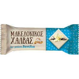 ΜΑΚΕΔΟΝΙΚΟΣ ΧΑΛΒΑΣ ΜΕ ΓΕΥΣΗ ΒΑΝΙΛΙΑ 40gr ΜΑΚΕΔΟΝΙΚΟΣ ΧΑΛΒΑΣ ΜΕ ΓΕΥΣΗ ΒΑΝΙΛΙΑ 40gr