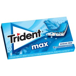 TRIDENT MAX PEPPERMINT ΤΣΙΧΛΕΣ 27gr