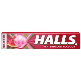 HALLS WATERMELLON FAVOUR + VITA C ΚΑΡΑΜΕΛΕΣ 32gr