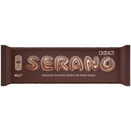 ΙΟΝ SERANO ΣΟΚΟΛΑΤΑ ΓΑΛΑΚΤΟΣ ΜΕ ΚΡΕΜΑ ΚΑΚΑΟ 65gr