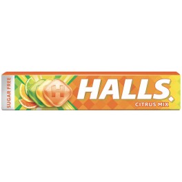 HALLS CITRUS MIX + VITA C ΚΑΡΑΜΕΛΕΣ 32gr