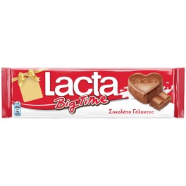 LACTA BIG TIME ΣΟΚΟΛΑΤΑ ΓΑΛΑΚΤΟΣ 276gr LACTA BIG TIME ΣΟΚΟΛΑΤΑ ΓΑΛΑΚΤΟΣ 276gr