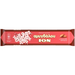 ΙΟΝ ΣΟΚΟΛΑΤΑ ΓΑΛΑΚΤΟΣ ΜΕ ΟΛΟΚΛΗΡΑ ΑΜΥΓΔΑΛΑ 100gr