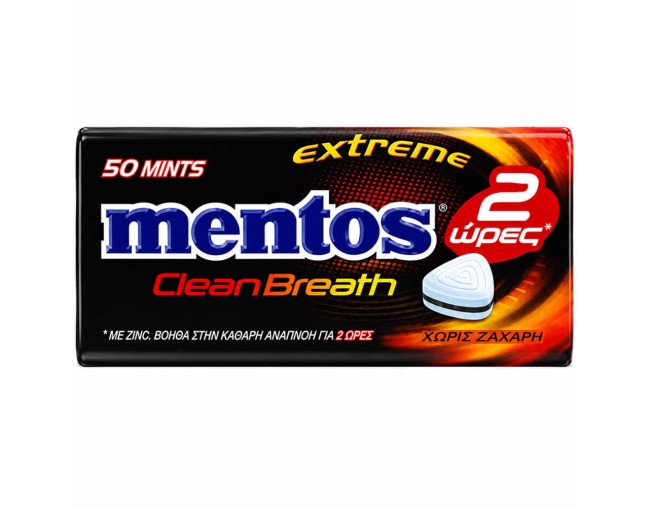 MENTOS EXTREME CLEAN BREATH 50 MINTS 35gr
