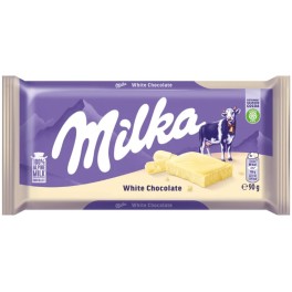 MILKA WHITE CHOCOLATE 90gr MILKA WHITE CHOCOLATE 90gr