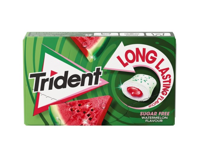 TRIDENT LONG LASTING WATERMELON FLAVOUR ΤΣΙΧΛΕΣ 22gr