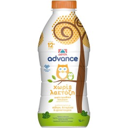 ΔΕΛΤΑ ADVANCE ΓΑΛΑ ΧΩΡΙΣ ΛΑΚΤΟΖΗ ΑΠΟ ΤΟΝ 12ο ΜΗΝΑ 1lt