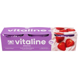 ΔΕΛΤΑ VITALINE ΕΠΙΔΟΡΠΙΟ ΓΙΑΟΥΡΤΙΟΥ ΦΡΑΟΥΛΑ 3x180gr ΔΕΛΤΑ VITALINE ΕΠΙΔΟΡΠΙΟ ΓΙΑΟΥΡΤΙΟΥ ΦΡΑΟΥΛΑ 3x180gr