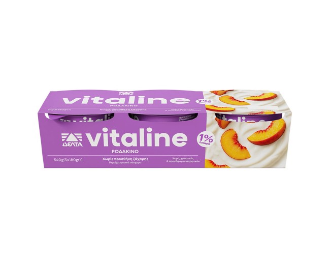 ΔΕΛΤΑ VITALINE ΕΠΙΔΟΡΠΙΟ ΓΙΑΟΥΡΤΙΟΥ ΡΟΔΑΚΙΝΟ 3x180gr ΕΒΔΟΜΑΔΙΑΙΕΣ ΠΡΟΣΦΟΡΕΣ