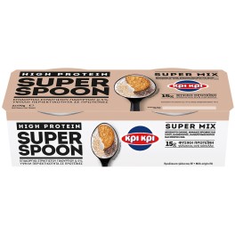 ΚΡΙ ΚΡΙ SUPER SPOON HIGH PROTEIN ΕΠΙΔΟΡΠΙΟ ΓΙΑΟΥΡΤΙΟΥ ΜΠΙΣΚΟΤΟ ΒΡΩΜΗ ΗΛΙΟΣΠΟΡΟΣ & CHIA 2x170gr ΚΡΙ ΚΡΙ SUPER SPOON HIGH PROTEIN ΕΠΙΔΟΡΠΙΟ ΓΙΑΟΥΡΤΙΟΥ ΜΠΙΣΚΟΤΟ ΒΡΩΜΗ ΗΛΙΟΣΠΟΡΟΣ & CHIA 2x170gr