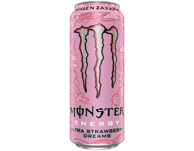 MONSTER ENERGY STRAWBERRY 500ml ΕΒΔΟΜΑΔΙΑΙΕΣ ΠΡΟΣΦΟΡΕΣ
