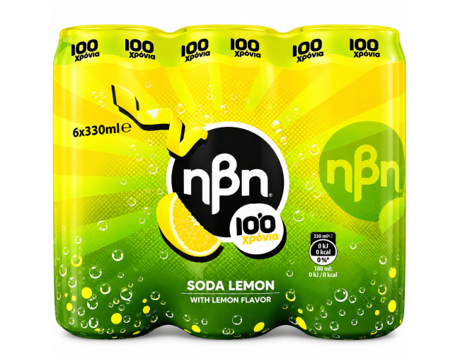 ΗΒΗ ΣΟΔΑ ΛΕΜΟΝΙ 6x330ml