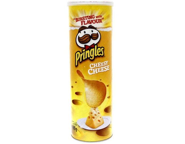 PRINGLES CHEESY CHEESE 165gr