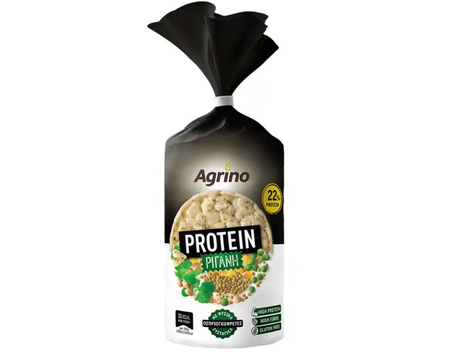 AGRINO ΟΣΠΡΙΟΓΚΟΦΡΕΤΕΣ PROTEIN ΡΙΓΑΝΗ 110gr