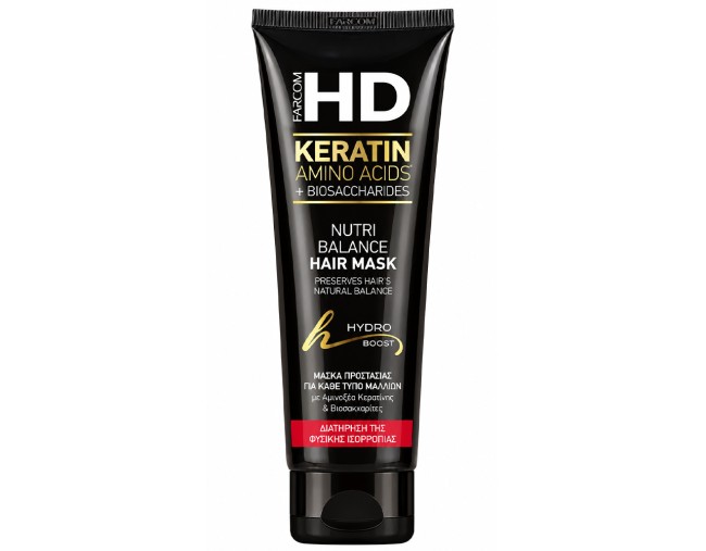FARCOM HD KERATIN NUTRI BALANCE HAIR MASK 250ml