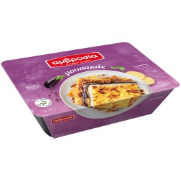 ΑΜΒΡΟΣΙΑ ΕΛΛΗΝΙΚΗ ΚΟΥΖΙΝΑ ΜΟΥΣΑΚΑΣ 350gr ΑΜΒΡΟΣΙΑ ΕΛΛΗΝΙΚΗ ΚΟΥΖΙΝΑ ΜΟΥΣΑΚΑΣ 350gr