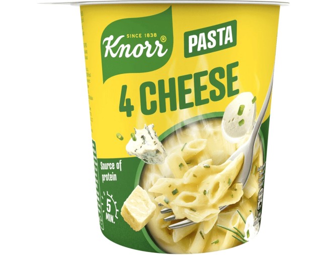 KNORR SNACK POT 4 CHEESE 66gr
