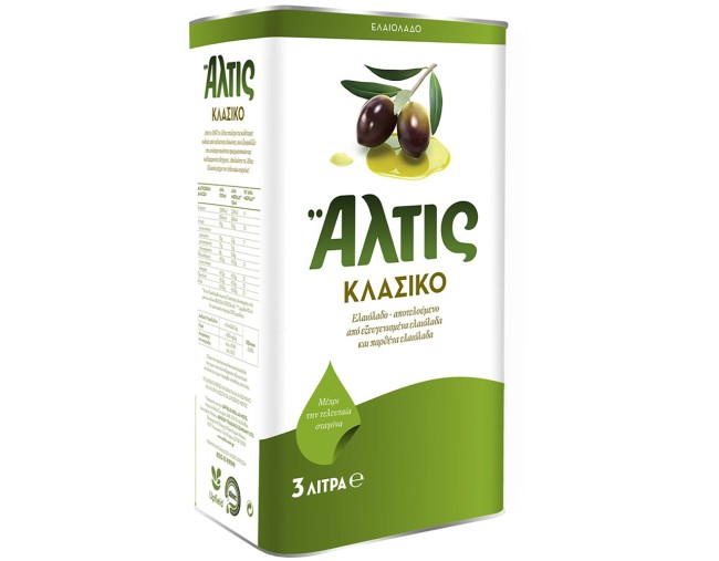 ΕΛΑΙΟΛΑΔΟ ΑΛΤΙΣ ΚΛΑΣΙΚΟ 3lt ΕΒΔΟΜΑΔΙΑΙΕΣ ΠΡΟΣΦΟΡΕΣ