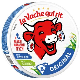 LA VACHE QUI RIT ΤΗΓΜΕΝΟ ΤΥΡΙ 8 ΜΕΡΙΔΕΣ 120gr