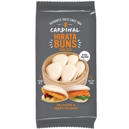 SHIRAKIKU STEAMED BAO BUNS 10x50gr SHIRAKIKU STEAMED BAO BUNS 10x50gr