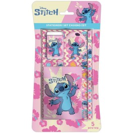 ΔΙΑΚΑΚΗΣ ΣΧΟΛΙΚΟ ΣΕΤ LILO & STITCH 5τμχ ΔΙΑΚΑΚΗΣ ΣΧΟΛΙΚΟ ΣΕΤ LILO & STITCH 5τμχ