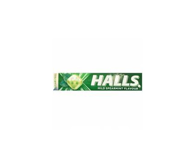 HALLS MILD SPEARMINT FLAVOUR ΚΑΡΑΜΕΛΕΣ 32gr