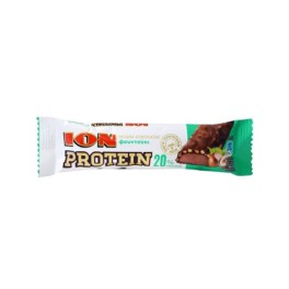 ION PROTEIN 20% ΜΠΑΡΑ ΣΟΚΟΛΑΤΑΣ ΜΕ ΦΟΥΝΤΟΥΚΙ 50gr ION PROTEIN 20% ΜΠΑΡΑ ΣΟΚΟΛΑΤΑΣ ΜΕ ΦΟΥΝΤΟΥΚΙ 50gr