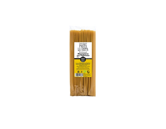 ΒΙΟΑΓΡΟΣ PASTA LA VISTA ΒΙΟΛΟΓΙΚΑ ΜΑΚΑΡΟΝΙΑ ΓΙΑ ΠΑΣΤΙΤΣΙΟ 500gr