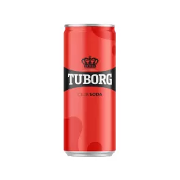 TUBORG CLUB SODA 330ml TUBORG CLUB SODA 330ml