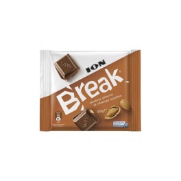 ΙΟΝ BREAK ΣΟΚΟΛΑΤΑ ΓΑΛΑΚΤΟΣ ΑΜΥΓΔΑΛΟΥ 85gr ΙΟΝ BREAK ΣΟΚΟΛΑΤΑ ΓΑΛΑΚΤΟΣ ΑΜΥΓΔΑΛΟΥ 85gr